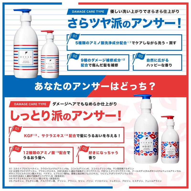 Ocean Trico Moist Ensor Treatment, 13.5 fl oz (400 ml)