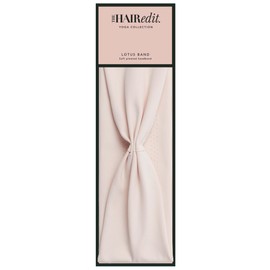 The Hair Edit Lotus Band Soft Pleated Headband - Cream