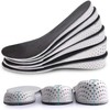ericotry 1Pair Shock-Absorbing Height Increasing Shoe Insole Invisible Shoe Lifts