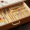 silverware organizer utensil drawer organizer kitchen drawer organizer SpaceAid Bamboo