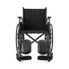 Strong and Sturdy Wheelchair with Desk-Length Arms and Swing-Away Leg