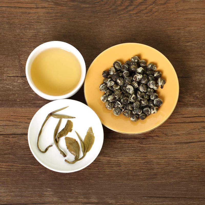 GOARTEA 250g / 8.8oz Nonpareil Supreme Jasmine Pearls Tea Jasmine