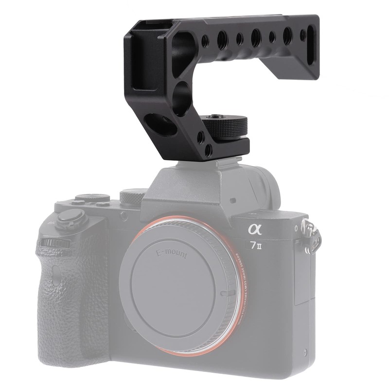 FOTGA Camera Top Handle, Upper Cheese Handle, Universal Video Stabilizing
