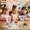 iGetooy 24 Sheets Make a face Stickers for Kids, Make