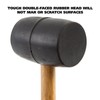 GreatNeck RM16 Rubber Mallet, 16 Oz. Rubber Hammer, Mallet with
