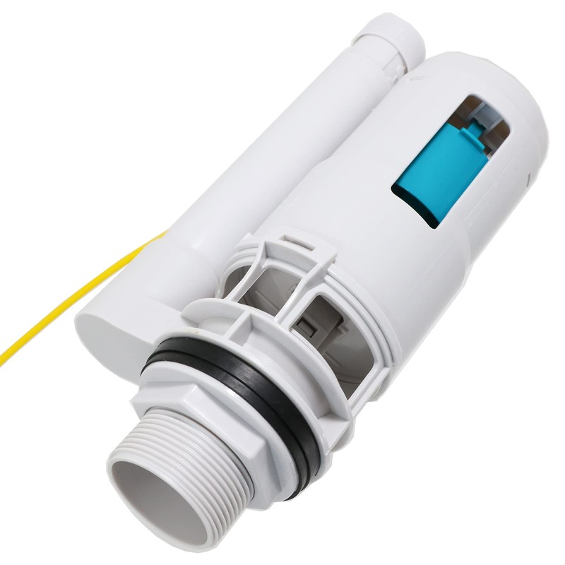 SPARES2GO Adjustable Dual Flush Toilet Valve Concealed Cistern with Push