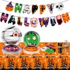 107Pcs Halloween Tableware And Decorations Set, Halloween Party Supplies, Scary