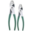 Slip Joint Plier Set, 6, 8 In, Curved, 2 Pcs