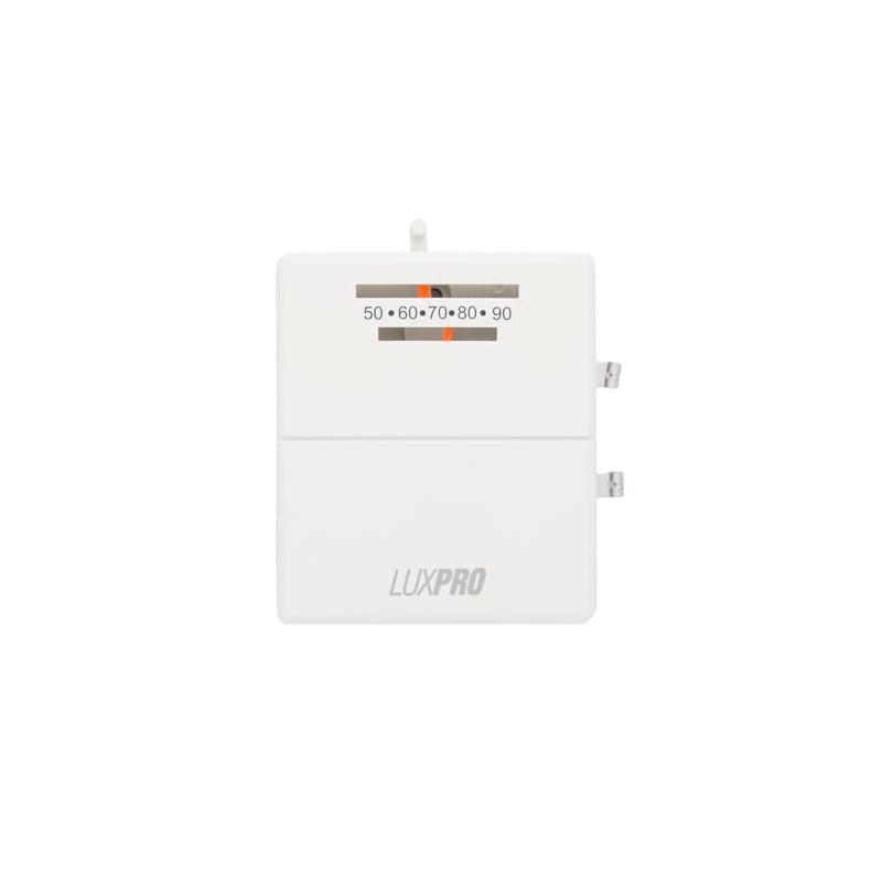 Lux Pro PSM40SA Non-Programmable Thermostat, 1 Heat, 1 Cool