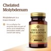 Solgar – Chelated Molybdenum, 100 Tablets