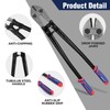 WORKPRO 30" Bolt Cutter, Chrome Molybdenum Steel Blade, Heavy Duty