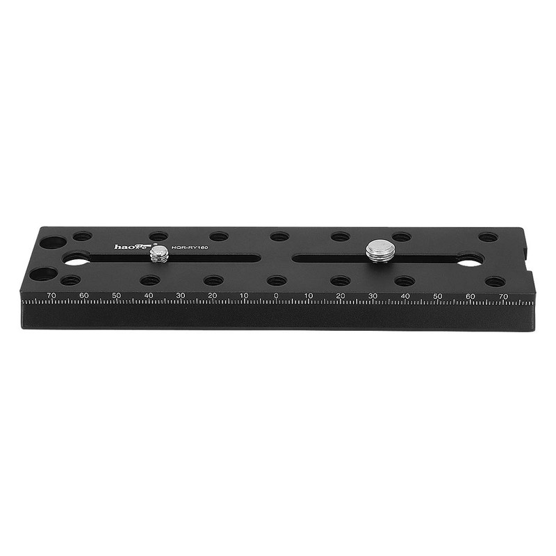 Haoge HQR-RY160 160mm Multi-purpose Long Camera Extender Rail Mounting Bracket