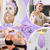Spa Headband for Washing Face, Terry Cloth Facial Puffy Makeup