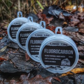 Major Fish 100% Fluorocarbon Leader Line 30 Metres Fluorocarbon Cord 0.17 mm - 1.9 kg