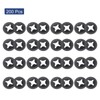 QUARKZMAN Pack of 200 Inner Tooth Star Washers M2 Compression