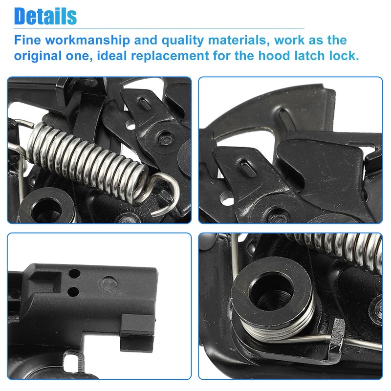 X AUTOHAUX Car Engine Hood Latch Lock for Ford Escape