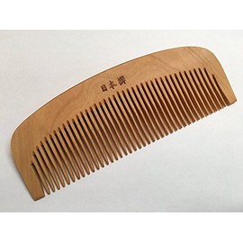 English Madder Dyes Pains, "黄楊 Comb" 梳ki Comb 3.5 Dimension 椿油 dressytailor [Pains, combs] made in Japan