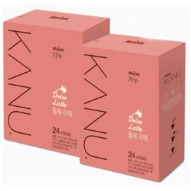 Kanu Maxim Instant Coffee Dolce Latte(24stick x 2)