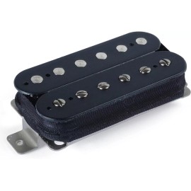 StewMac Overwound Humbucker Pickup, Bridge Position, Black Exposed Coils