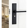 Qrity 60mm Tubular Latch, Forked Mortice Latch, Mute Door Sprung