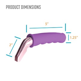 Able Life Vehicle Support Handle and Mobility Aid, Portable Car Assist Grab Bar for Sit-to-Stand Assistance, Ideal for Seniors and Adults, Durable Door Handle Support with Ergonomic Design, Lavender