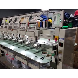 Tennessee Football Team Colors American Flag Embroidered Football Team Flag Mesh Back Trucker Hat, Charcoal/Orange