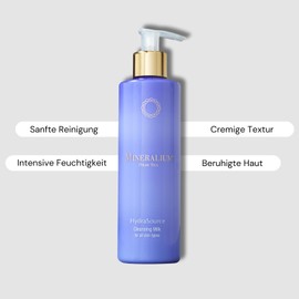 Mine Ralium Dead Sea HydraSource Cleansing Milk for All Skin Types 8 fl oz/235 ml