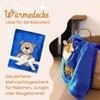 Be Mammy BE20-168 Warm Baby Blanket Baby Gift (Dark Blue