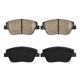 Torchtree D1444 Ceramic Front Brake Pads For Hyundai Sonata 2011-2015, Kia Optima 2011-2016, Automotive Replacement Ceramic Brake Pads 4pcs