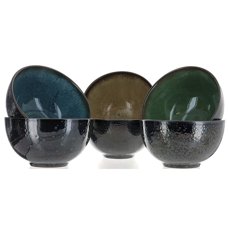 Mikasa Sapphire Stoneware Bowls | Set of 6 Bowls |