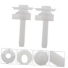 SHINEOFI 2Pcs Toilet Seat Mounting Bolts with Washers Wear Resistant