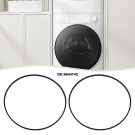 VGOL Pack of 2 Dryer Blower Belts Replacement Part 8544742 Compatible with Whirlpool Maytag AP3872523 PS990355 Compatible with Amana Compatible with Jenn Air