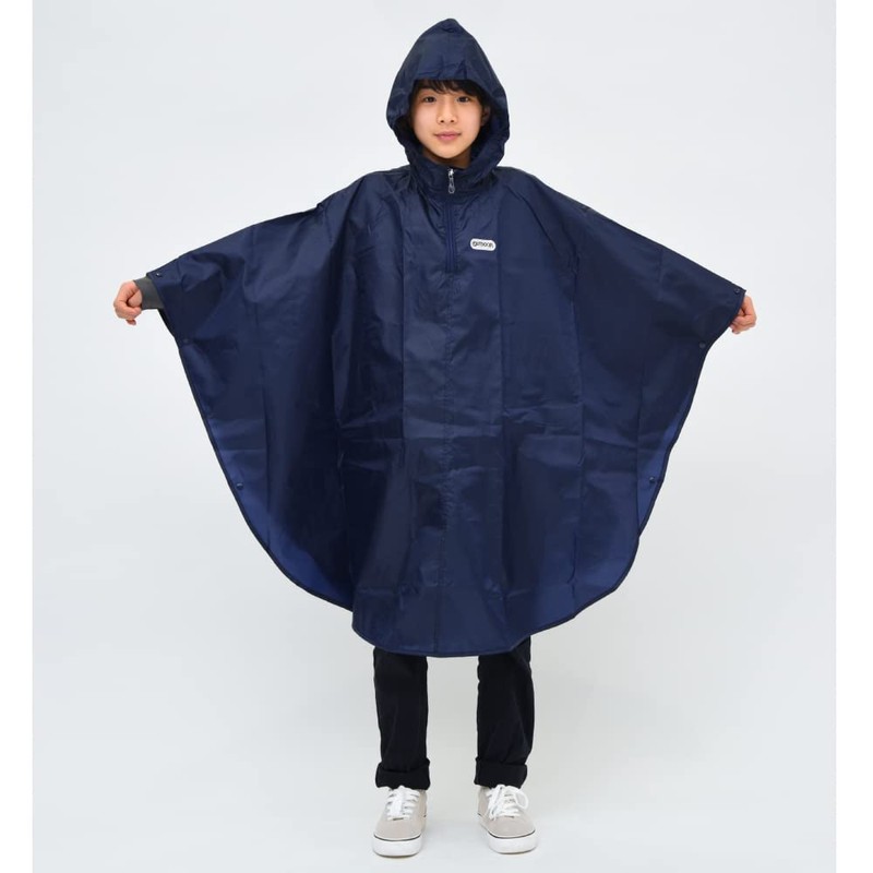 Outdoor Products Kids Rain Poncho, navy