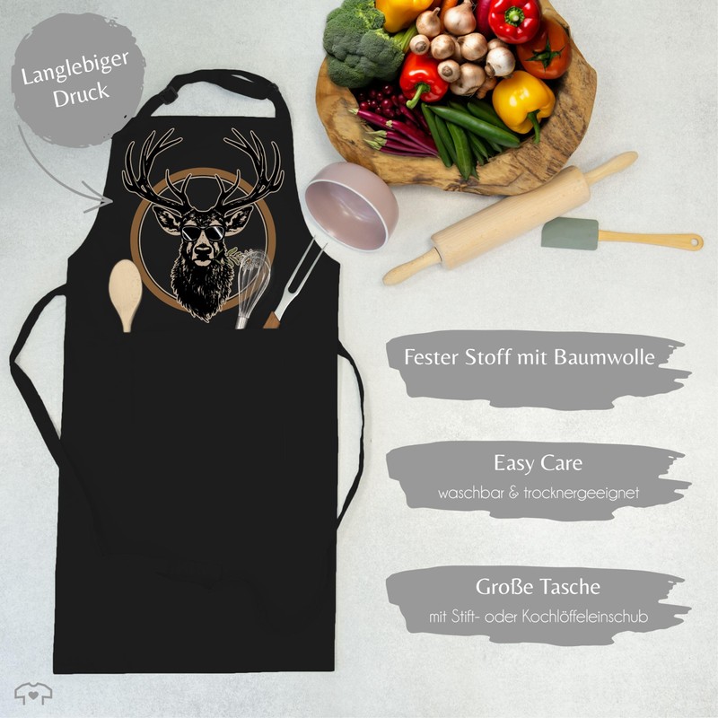Shirtracer - Apron - BBQ Apron - Men 1 -