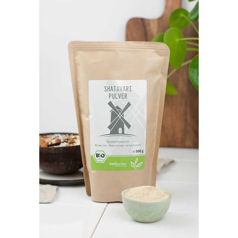 Organic Shatavari Powder 500 g I Indian Asparagus - 100%