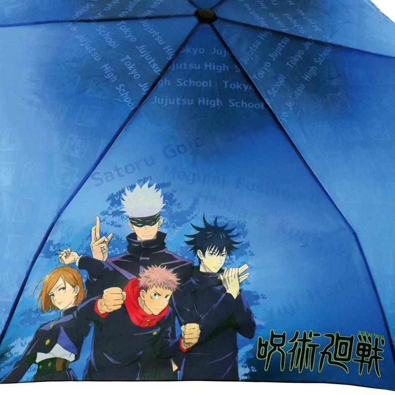 Jays Planning Folding Umbrella, Spell Warfare, Blue, Safety Wheel, Windproof