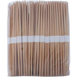 Yoshii Shoji YOS-002 Japanese Yoshino Cedar Ranchu, Red Dyed, White Belt Roll, Split Chopsticks, 9.4 inches (24 cm), 100 Pairs