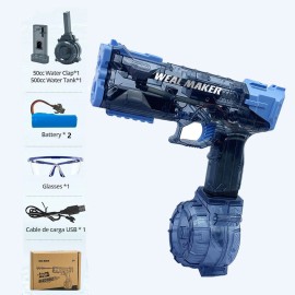 Unbranded Strongest Electric Water Guns Automatic Squirt Pistol 30ft For Adults Kids Beach