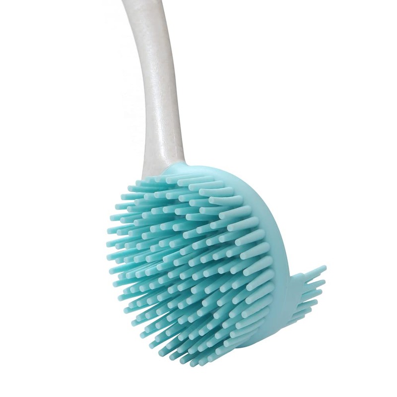 JVL Pro Clean Anti-Bacteria Rubber Dish Brush with Extra Bristles,