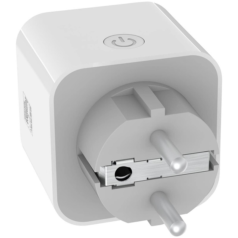 Luminea Home Control WLAN-Steckdose mit Energiekostenmesser, App-, Timer- & Sprachsteuerung