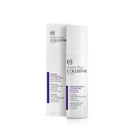 Collistar Activi Puri Gesichtscreme Retinol + Floretin, Anti-Flecken-Regenerator, reduziert feine Linien und Falten, glättet den Teint, 50 ml