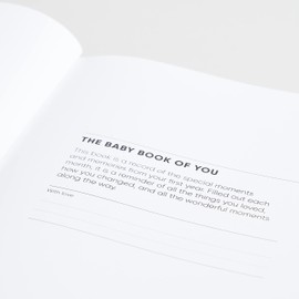 Colour Chronicles Baby Memory Book, Baby Shower Gifts, Baby Gifts for Girls and Boys, Pregnancy Gift, Baby Journal New Baby Gifts Baby Presents, First Year Baby Book Diary, Baby Book of You - Blue