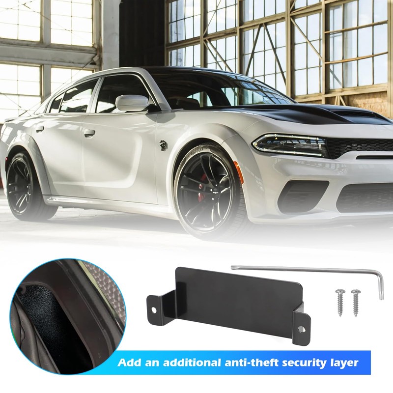Steel Neutral Cover Plate for 2015-2023 Dodge Charger SRT Hellcat