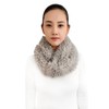 Shaggy Faux Poodle Fur Women's Fall Winter Infinity Scarf Neck