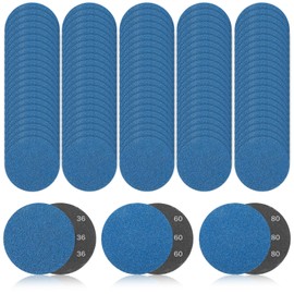 JJUNW 150Pcs 3 inch Quick Changing Disc Set, Zirconia Roll Lock Sanding Disc Assorted Grits 36 60 80 for Die Grinder Surface Strip Grind Polish Finish Burr Rust Paint Removal