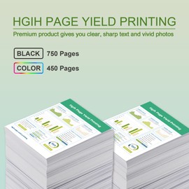 For HP 2PK 67xl Ink Cartridges for HP Ink 67 XL For deskjet 2700 Envy 6000 6055 Printer