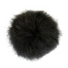 HAND ® Dark Grey Dekorative Kaninchen-Pelz Pom Pom Borte 7cm