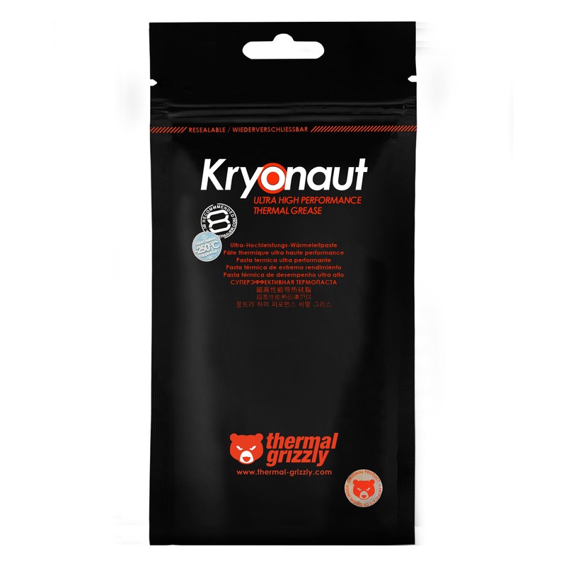 Thermal Grizzly Kryonaut The, High Performance Thermal Paste for Cooling