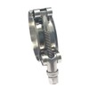 ISPINNER 2 Pack 3.5 Inch Stainless Steel T-Bolt Hose Clamps,