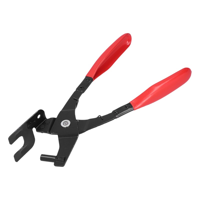 Iron Exhaust Pipe Rubber Pad Removal Plier 25 Degree Offset